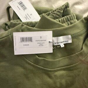 WeWoreWhat Sage green set
